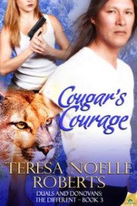book cover for Cougar's Courage