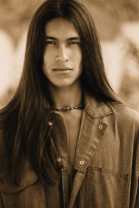Rick Mora (handsome Native American model/actor)